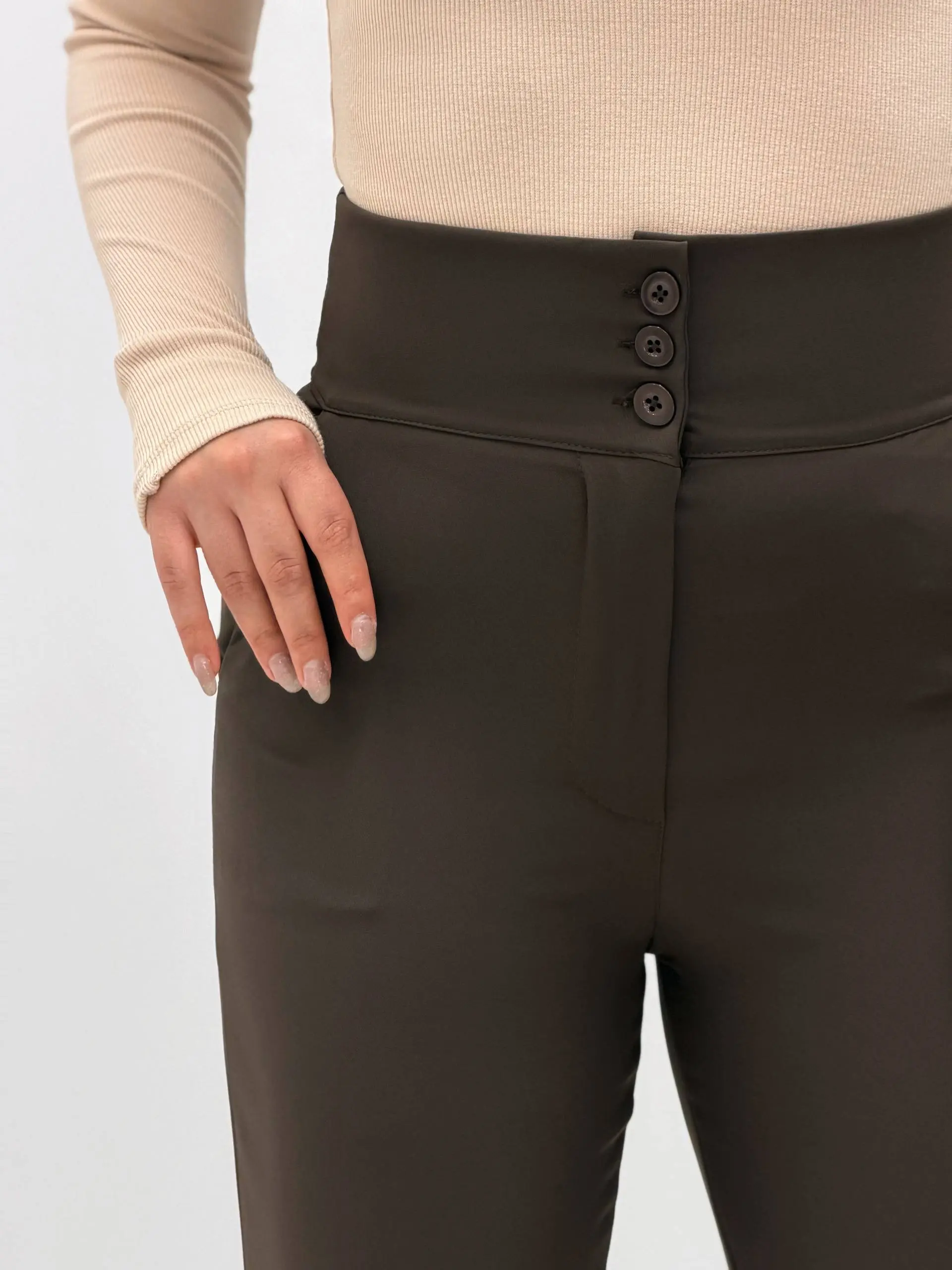 1460- شلوار باربی دمپا کمرگن